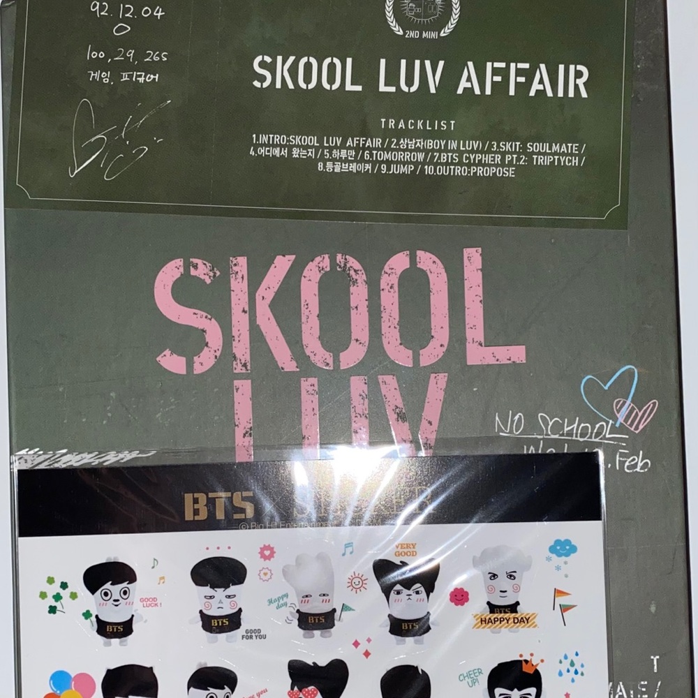 BTS SKOOL LUV AFFAIR ALBUM
